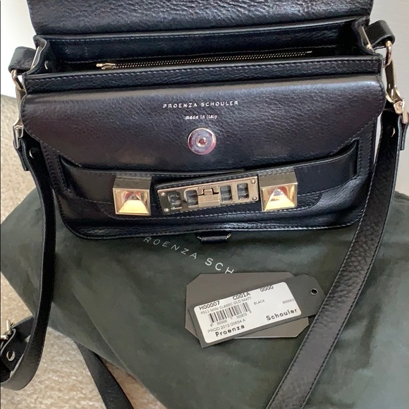 Proenza Schouler PS11 Mini Classic black bag - Picture 6 of 8